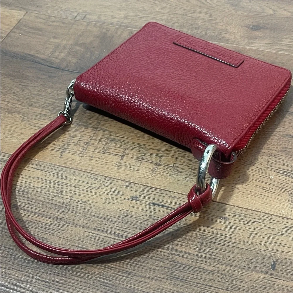BCBGMaxmaria Leather Wristlet Wallet